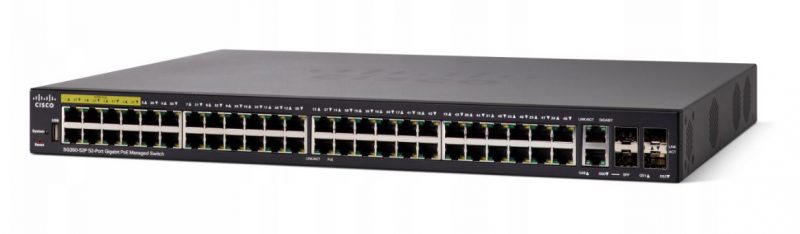 Cisco SG350-52P-K9-48-port
