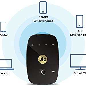 Kết nối và chia sẻ của 4G Reliance Jio M2S