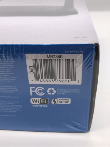 Linksys MAX-STREAM Dual-Band WiFi 6 Router AX1500 MR7340- NEW - 1500 Square Ft