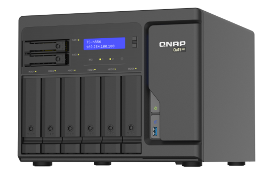 Thiết bị lưu trữ NAS QNAP TS-h886-D1622-16G 8-bay